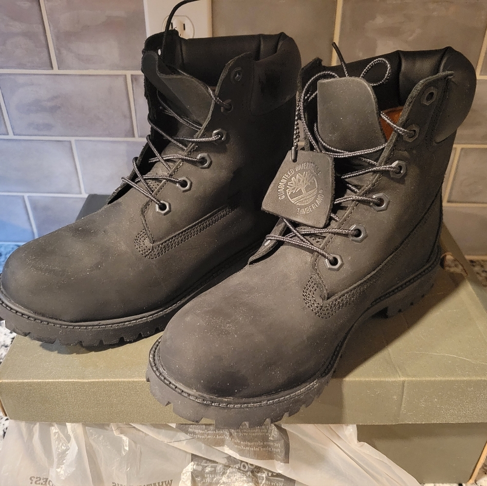 Timberland Black Boots
